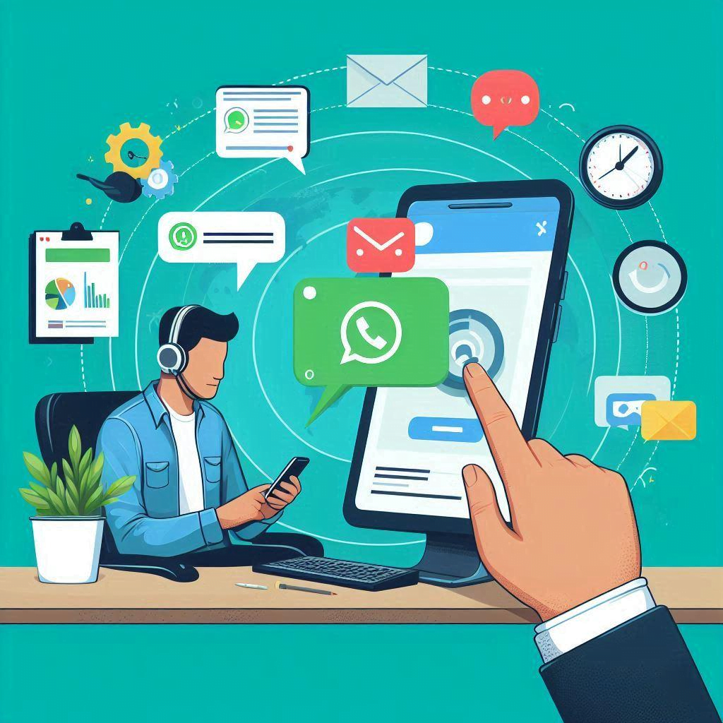 Qual é o papel de um software CRM na automação de marketing via WhatsApp? 1 automação de marketing via WhatsApp