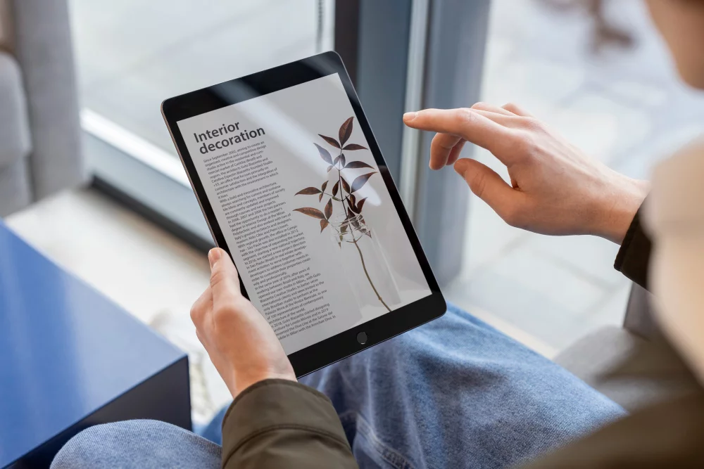 Quais os Eletrônicos Mais Vendidos na Black Friday 4 tablet usando