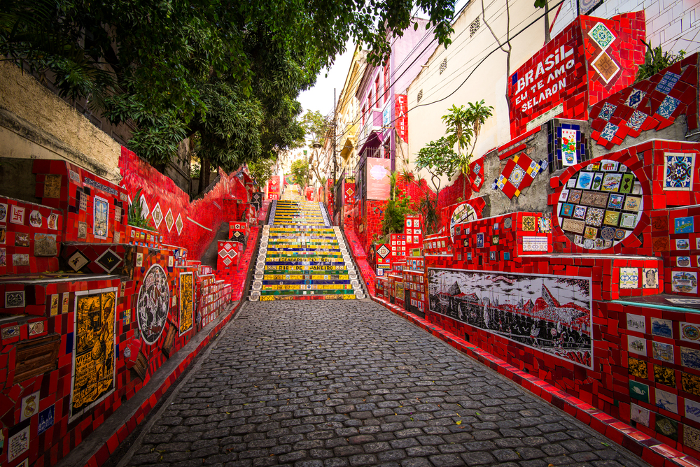 O que fazer no Rio de Janeiro no Frio? 2 escada rio de janeiro