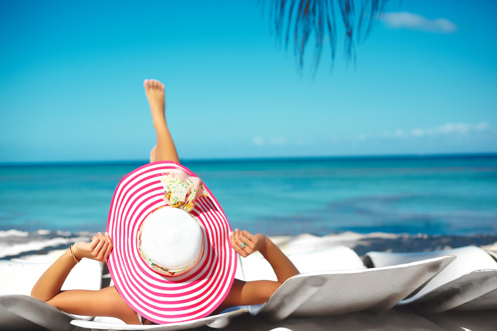 Como cuidar do cabelo na praia? 2 viajar praia